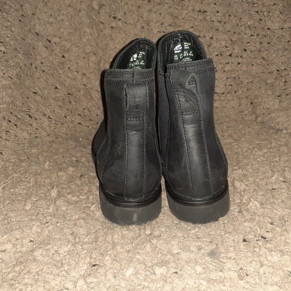 ROOTS-Canada-Black Nubuck Chelsea Boots-Junction-Sz 7.5-New/No Box - Picture 5 of 7